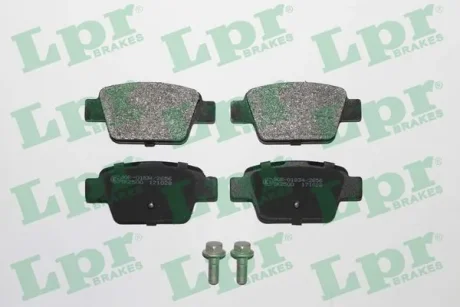 Комплект тормозных колодок, дисковый тормоз LPR 05P780