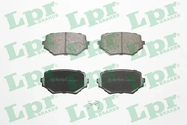 Комплект тормозных колодок, дисковый тормоз LPR 05P798 (фото 1)