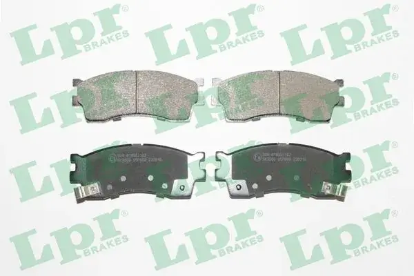 Комплект тормозных колодок, дисковый тормоз LPR 05P809 (фото 1)