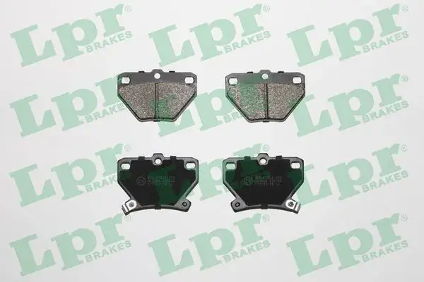 Гальмівні колодки дискові LPR 05P836 (фото 1)