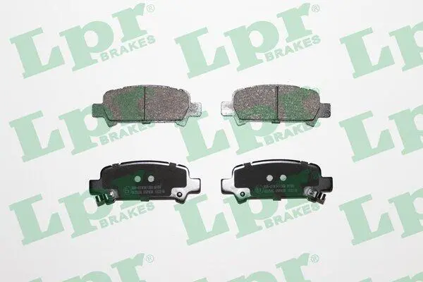 Комплект тормозных колодок, дисковый тормоз LPR 05P838 (фото 1)