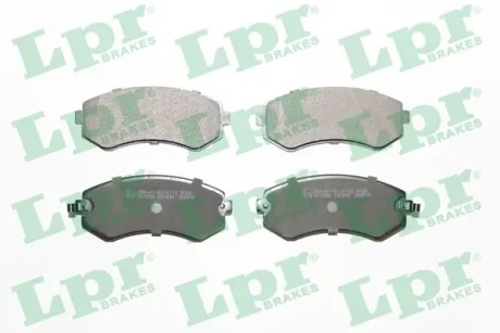 - Гальмівні колодки до дисків (F, з датчиком) LPR 05P856