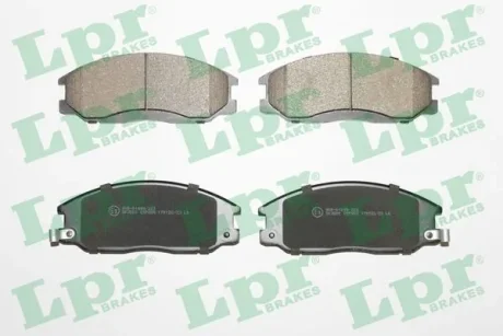 Гальмівні колодки дискові LPR 05P858