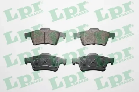 Комплект тормозных колодок, дисковый тормоз LPR 05P907