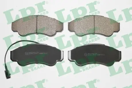 Гальмівні колодки дискові LPR 05P967