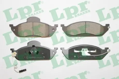 Колодки гальмівні дискові (комплект 4 шт) LPR 05P983