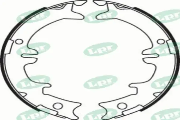 Колодки стоянкового гальма Mitsubishi Pajero IV/ Toyota Highlander (03-10), Rav 4 (I,II), Venza (08-11) LPR 08340 (фото 1)