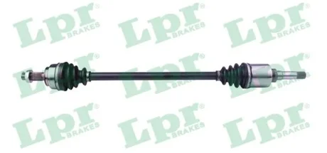 Вал приводний правий Peugeot 207 (07-13) LPR DS52343