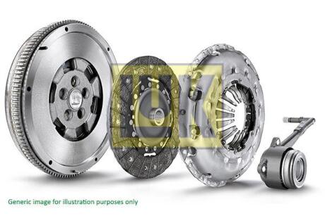 Демпфер + комплект зчеплення +вижимний Ford Mondeo III 2.0 TDDi/TDCi 00-07 LuK 600 0246 00