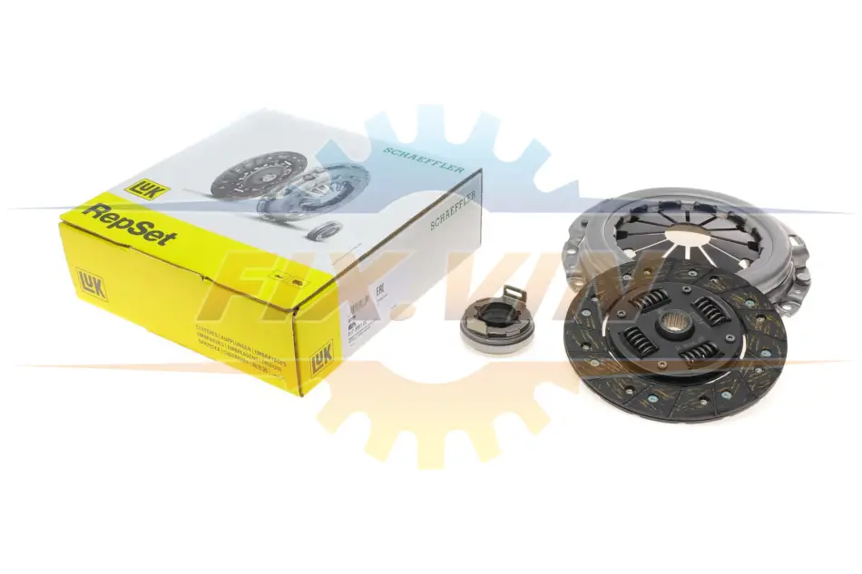 Комплект зчеплення Chevrolet Spark/Daewoo Matiz 0.8i 98- (d=170mm) (+вижимний) LuK 617 3001 00 (фото 1)