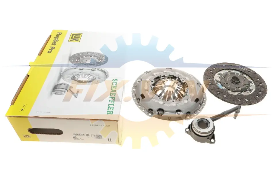Комплект зчеплення VW Tiguan 1.4 TSI 07-18 (d=240mm) (+вижимний) LuK 624 3281 33 (фото 1)