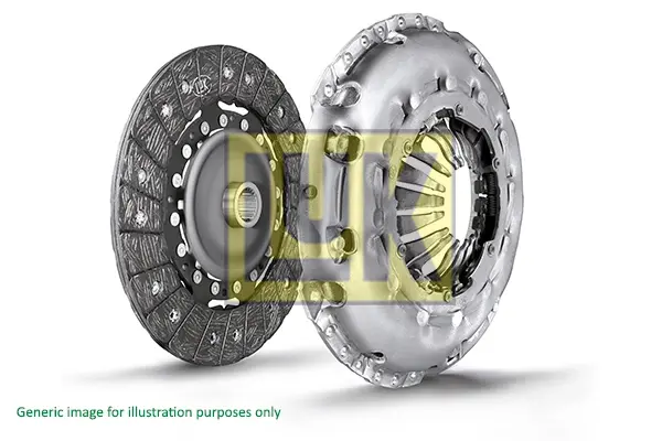 Комплект зчеплення VW Tiguan 2.0 TFSI 07-18 (d=240mm) LuK 624 4005 09 (фото 1)