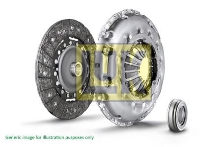 Комплект зчеплення Toyota Land Cruiser 3.0 TD 96-02 (d=260mm) (+вижимний) LuK 626 3015 60