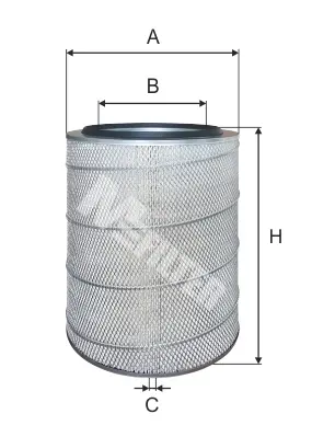 Фільтр повітряний (аналог A 152/1) M-FILTER A152 (фото 1)