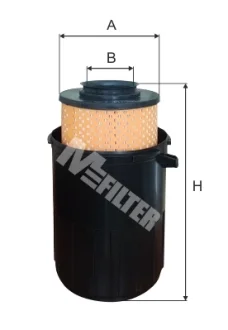 Фільтр повітряний MB207-410D (в корп.) M-FILTER A 264