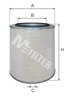 Фільтр повітряний M-FILTER A543