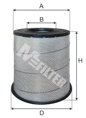 Фільтр повітряний M-Filter M-FILTER A579 (фото 1)