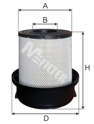 Фільтр повітряний M-Filter M-FILTER A592 (фото 1)