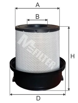 Фільтр повітряний M-Filter M-FILTER A592