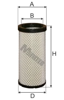 Фільтр повітряний M-FILTER A837/1