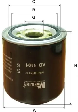 Патрон M-FILTER AD1101 (фото 1)