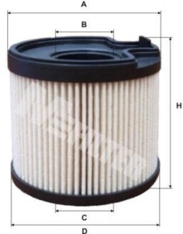 Фільтр паливний 2.0HDi Scudo/Expert 99-/Berlingo/Partner 99-05 (с-ма Bosch) M-FILTER DE 3113