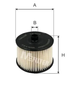 Фільтр паливний 2.0HDi Scudo/Expert 07-/Citroen C4/C5 05- M-FILTER DE 3116