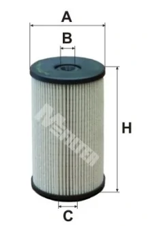 Фільтр паливний 1.9/2.0 TDI/SDI Caddy III 04.06> (2K-6-090001>)/Golf V/Octavia A5 M-FILTER DE 3128