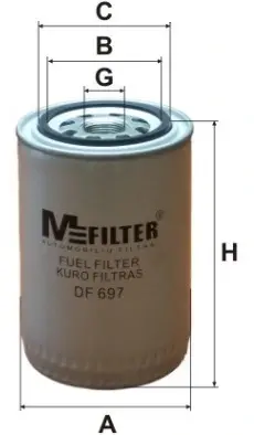 Фильтр M-FILTER DF697 (фото 1)