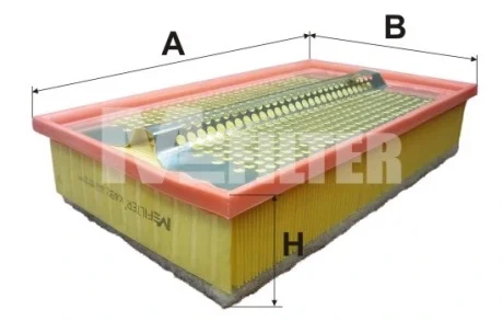 Фільтр повітряний M-FILTER K492