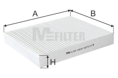 Фільтр салона M-FILTER K9018