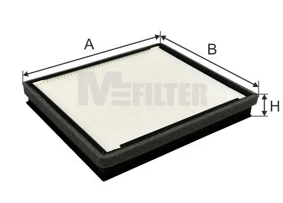 Фільтр салону Honda Civic 94- M-FILTER K 9082 (фото 1)