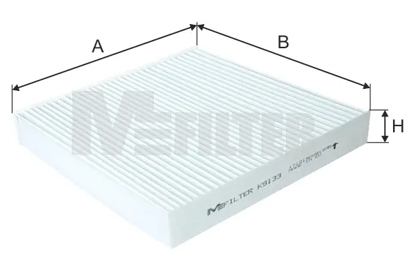 Фільтр салону Honda HR-V 15-/ Jazz 08- M-FILTER K 9133 (фото 1)