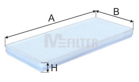 Фільтр салону Ford Fiesta 95- M-FILTER K 922