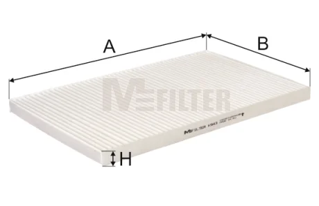 Фільтр салону Audi A6 94-05 (+AC) M-FILTER K 943