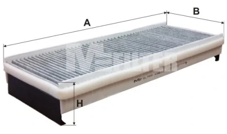 Фільтр повітряний M-FILTER K961C
