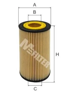 Фільтр масляний Audi A4/A5/A6/Q7 3.0TDI 14- M-FILTER TE 4046