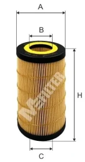 Фільтр масляний M-FILTER TE643