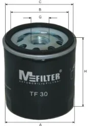 Фільтр масляний ESCORT/FIESTA M-FILTER TF 30