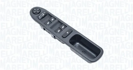 Кнопка піднімання вікна передн лів PEUGEOT 207 1.4-1.6D 02.06- MAGNETI MARELLI 000051163010