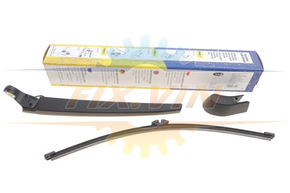 Важіль склоочисника (задній) BMW X5 (E70) 06-13 (+ щітка) M57/N52/N55/N57/N63 MAGNETI MARELLI 000723180217 (фото 1)