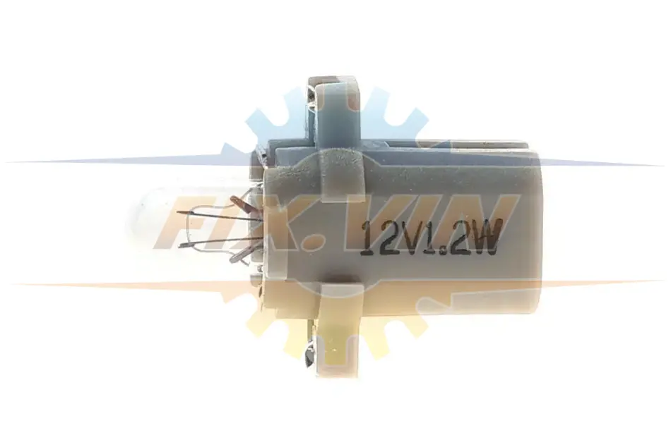 Автолампа PB7 12V 1.2W B8.7d (в щиток приладів/сіра) (PB7 1,2W 12V) MAGNETI MARELLI 002053400000 (фото 1)