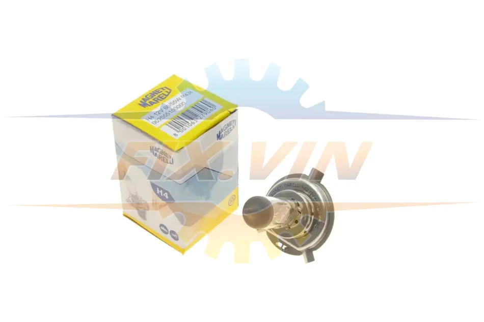 Лампа розжарювання H4 12V 60/55W P43t STANDART (вир-во Magneti Marelli) MAGNETI MARELLI 002555100000 (фото 1)