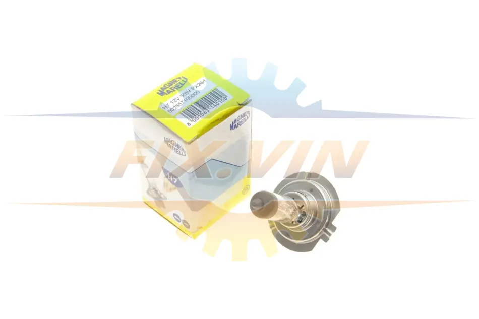 Лампа розжарювання H7 12V 55W PX26d STANDART (вир-во Magneti Marelli) MAGNETI MARELLI 002557100000 (фото 1)