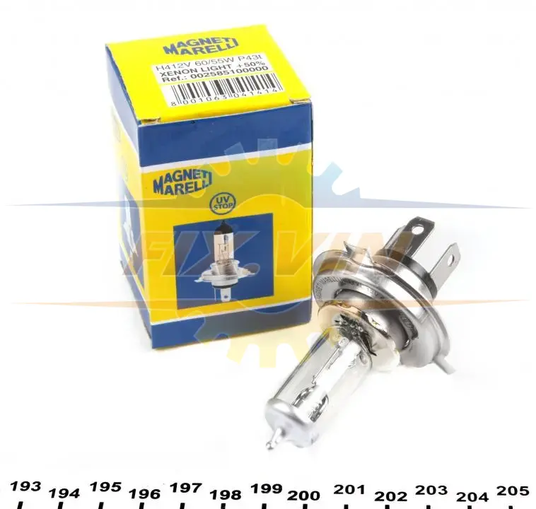 Автолампа MAGNETI MARELLI 002585100000 (фото 1)