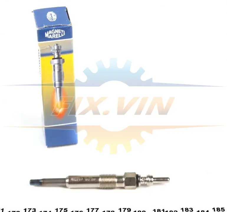Свічка розжарення MAGNETI MARELLI 062900028304 (фото 1)
