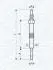 Свічка розжарювання LAND ROVER DISКрышкаY II, DEFENDER SW [] MAGNETI MARELLI 062900067304 (фото 1)