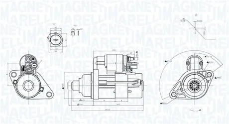 Magneti Marelli Стартер MAGNETI MARELLI 063725634010