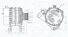 VW Генератор SEAT, SKODA 91- MAGNETI MARELLI 063730733010 (фото 1)