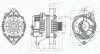 OPEL генератор (новий) ASTRA F MAGNETI MARELLI 063731053010 (фото 1)